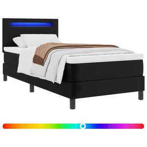 vidaXL &Kappa;&rho;&epsilon;&beta;ά&tau;&iota; &mu;&epsilon; &epsilon;&lambda;&alpha;&tau;ή&rho;&iota;&alpha; &mu;&epsilon; &kappa;&epsilon;&phi;&alpha;&lambda;ά&rho;&iota; &Mu;&alpha;ύ&rho;&omicron; 90 x 190 cm &Tau;&epsilon;&chi;&nu;&eta;&tau;ό &delta;έ&rho;&mu;&alpha;