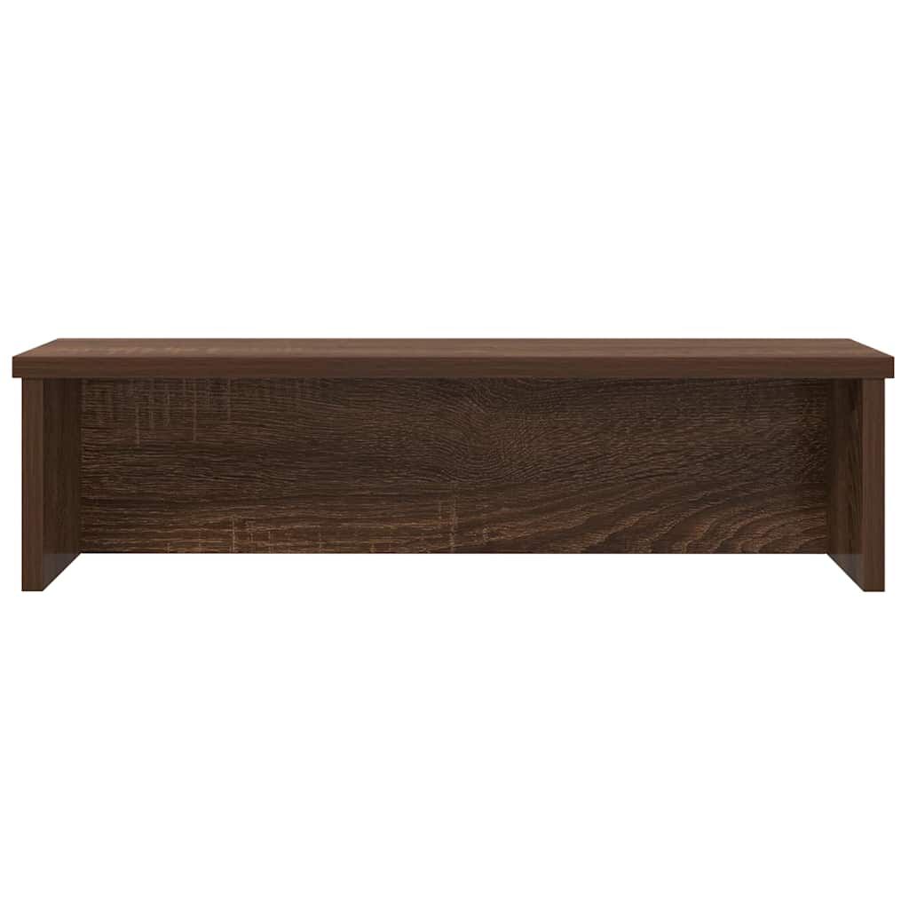 vidaXL Ράφι κουζίνας στοιβαζόμενο καφέ δρυς 50x15x16 εκ.