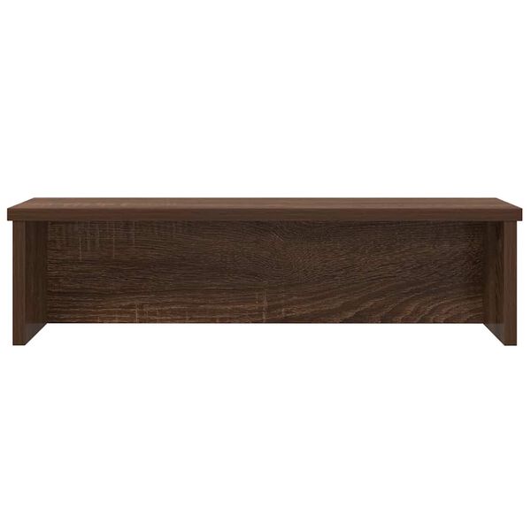 vidaXL Ράφι κουζίνας στοιβαζόμενο καφέ δρυς 50x15x16 εκ.