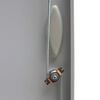 vidaXL Ντουλάπα Γραφείου με 4 Πόρτες Γκρι 90 x 40 x 180 εκ. Ατσάλινη