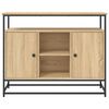 vidaXL Ντουλάπι Sonoma δρυς 100x35x80 εκ. Επεξεργασμένο Ξύλο