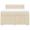 vidaXL &Kappa;&rho;&epsilon;&beta;ά&tau;&iota; Boxspring &mu;&epsilon; &Sigma;&tau;&rho;ώ&mu;&alpha; &Kappa;&rho;&epsilon;&mu; 140x190 &epsilon;&kappa;. &Upsilon;&phi;&alpha;&sigma;&mu;ά&tau;&iota;&nu;&omicron;