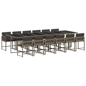 vidaXL &Tau;&rho;&alpha;&pi;&epsilon;&zeta;&alpha;&rho;ί&alpha; &Kappa;ή&pi;&omicron;&upsilon; 13 &Tau;&epsilon;&mu;&alpha;&chi;ί&omega;&nu; &Gamma;&kappa;&rho;&iota; &Sigma;&upsilon;&nu;&theta;&epsilon;&tau;&iota;&kappa;ό &Rho;&alpha;&tau;ά&nu; &mu;&epsilon; &Mu;&alpha;&xi;&iota;&lambda;ά&rho;&iota;&alpha;