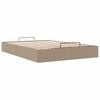 vidaXL Οθωμανικό κρεβάτι χωρίς στρώμα Cappucino 80x200 cm Faux Leather