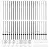 vidaXL Πό posts φράχτη 44 pcs Γκρι 200 cm Ατσάλι