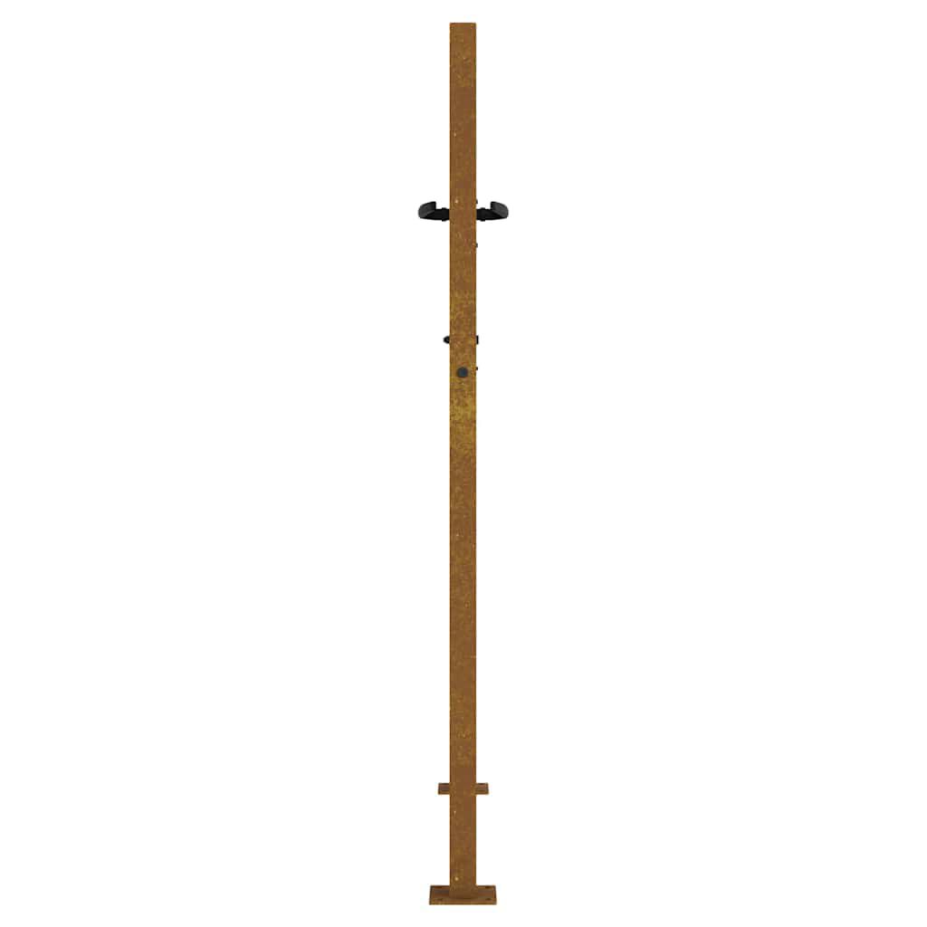 vidaXL Πύλη Κήπου 105 x 155 εκ. από Ατσάλι Corten