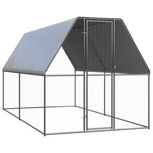 vidaXL &Kappa;&omicron;&tau;έ&tau;&sigma;&iota; - &Kappa;&lambda;&omicron;&upsilon;&beta;ί &Epsilon;&xi;&omega;&tau;. &Chi;ώ&rho;&omicron;&upsilon; 2x4x2 &mu;. &alpha;&pi;ό &Gamma;&alpha;&lambda;&beta;&alpha;&nu;&iota;&sigma;&mu;έ&nu;&omicron; &Chi;ά&lambda;&upsilon;&beta;&alpha;