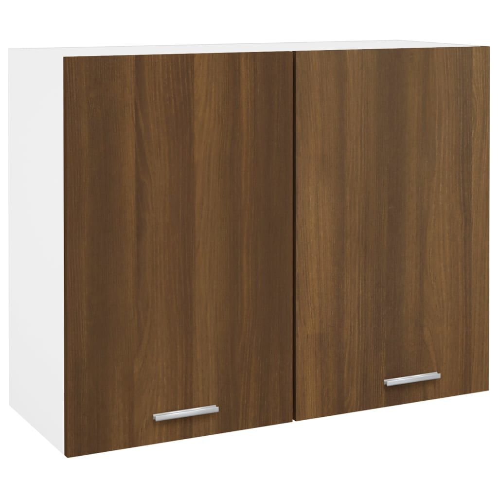 vidaXL Ντουλάπι Κρεμαστό Lyon Καφέ Δρυς 80x31x60εκ. Επεξεργασμένο Ξύλο