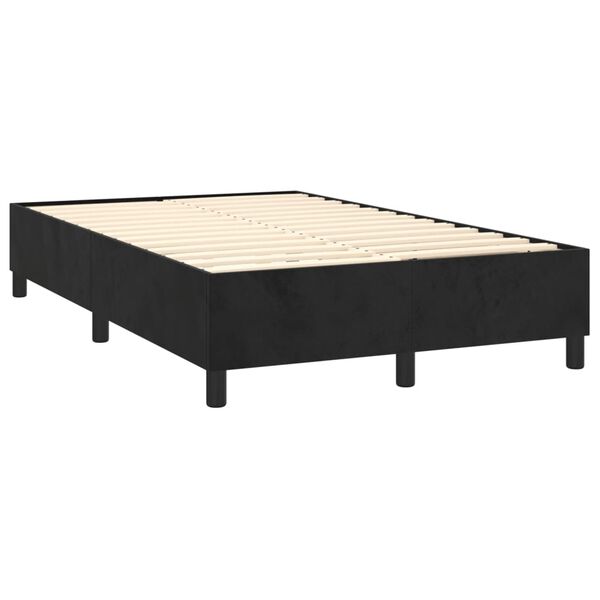 vidaXL &Kappa;&rho;&epsilon;&beta;ά&tau;&iota; Boxspring &mu;&epsilon; &Sigma;&tau;&rho;ώ&mu;&alpha; &Mu;&alpha;ύ&rho;&omicron; 120x190 &epsilon;&kappa;. &Beta;&epsilon;&lambda;&omicron;ύ&delta;&iota;&nu;&omicron;