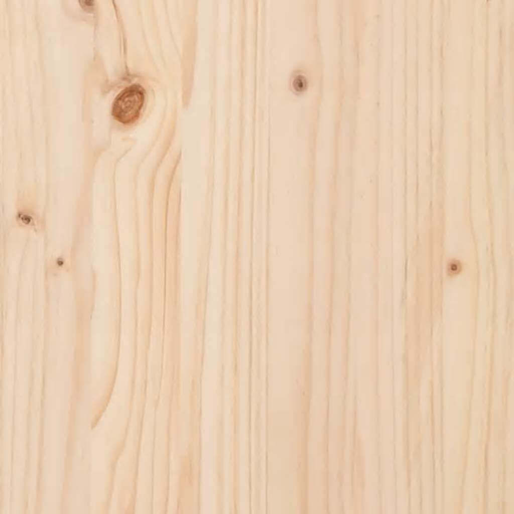 vidaXL Υποπόδιο Κήπου 120 x 80 εκ. από Μασίφ Ξύλο Πεύκου