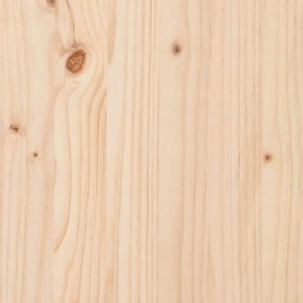 vidaXL Υποπόδιο Κήπου 120 x 80 εκ. από Μασίφ Ξύλο Πεύκου