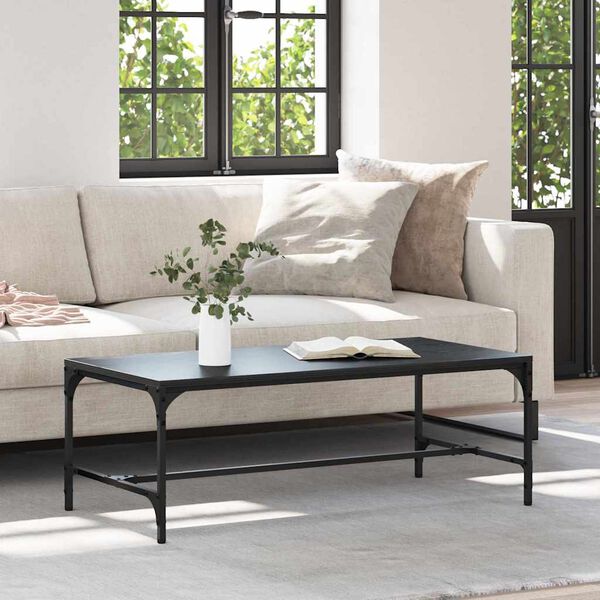 vidaXL &Tau;&rho;&alpha;&pi;&epsilon;&zeta;ά&kappa;&iota; &sigma;&alpha;&lambda;&omicron;&nu;&iota;&omicron;ύ &Mu;&alpha;ύ&rho;&eta; &Omicron;&xi;&upsilon;ά 100 x 50 x 35 cm