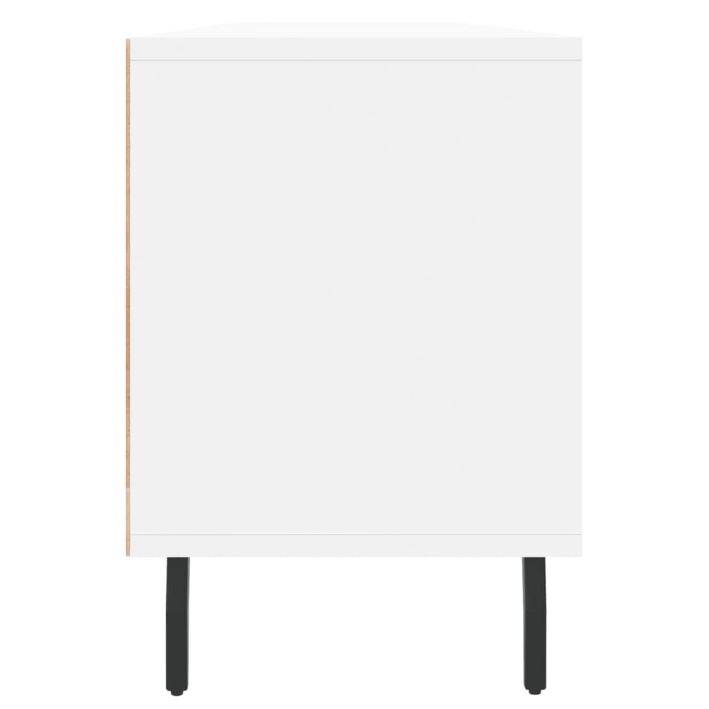 vidaXL Έπιπλο Τηλεόρασης Λευκό 150x30x44,5 εκ. Επεξεργασμένο Ξύλο