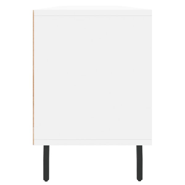 vidaXL Έπιπλο Τηλεόρασης Λευκό 150x30x44,5 εκ. Επεξεργασμένο Ξύλο