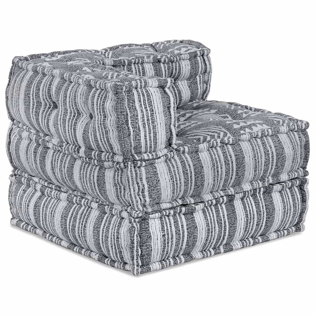 vidaXL Μαξιλάρι 3 pcs Ανοιχτό γκρι 70 x 70 x 54 εκ Πολυεστέρας