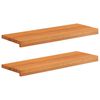 vidaXL &Sigma;&kappa;&alpha;&lambda;&omicron;&pi;ά&tau;&iota;&alpha; 2 &tau;&epsilon;&mu;. 70 x 25 x 2 cm &Alpha;&nu;&omicron;&iota;&chi;&tau;ό &kappa;&alpha;&phi;έ &Sigma;&tau;&epsilon;&rho;&epsilon;ό &xi;ύ&lambda;&omicron; &omicron;&xi;&iota;ά&sigmaf;