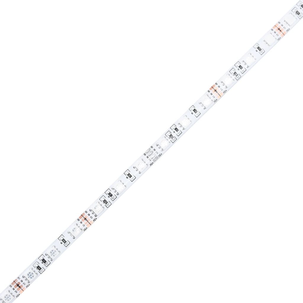 vidaXL Ντουλάπι με LED Γκρι 41,5x32,5x200 εκ. από Επεξεργασμένο Ξύλο