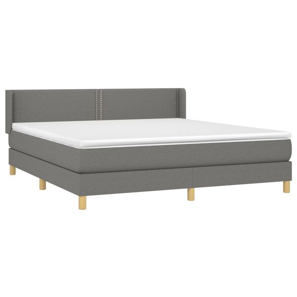 vidaXL &Kappa;&rho;&epsilon;&beta;ά&tau;&iota; Boxspring &mu;&epsilon; &Sigma;&tau;&rho;ώ&mu;&alpha; &Sigma;&kappa;&omicron;ύ&rho;&omicron; &Gamma;&kappa;&rho;&iota; 180x200 &epsilon;&kappa; &Upsilon;&phi;&alpha;&sigma;&mu;ά&tau;&iota;&nu;