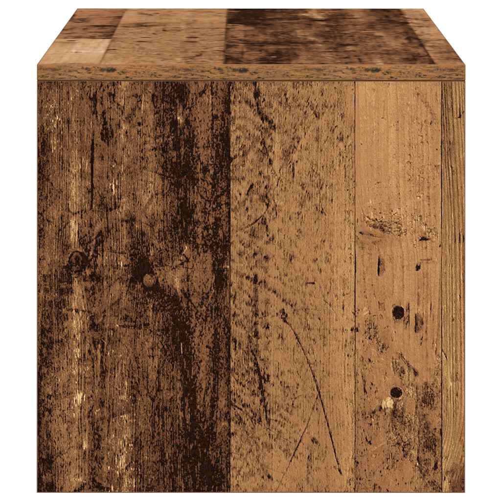 vidaXL Έπιπλο Τηλεόρασης Παλιό Ξύλο 100 x 40 x 40 εκ. από Μοριοσανίδα