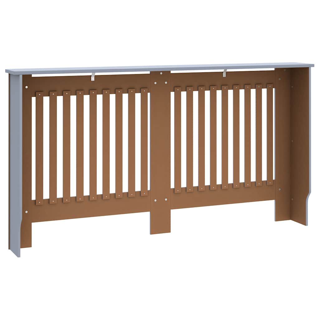 vidaXL Κάλυμμα Καλοριφέρ Ανθρακί 152 x 19 x 81,5 εκ. από MDF