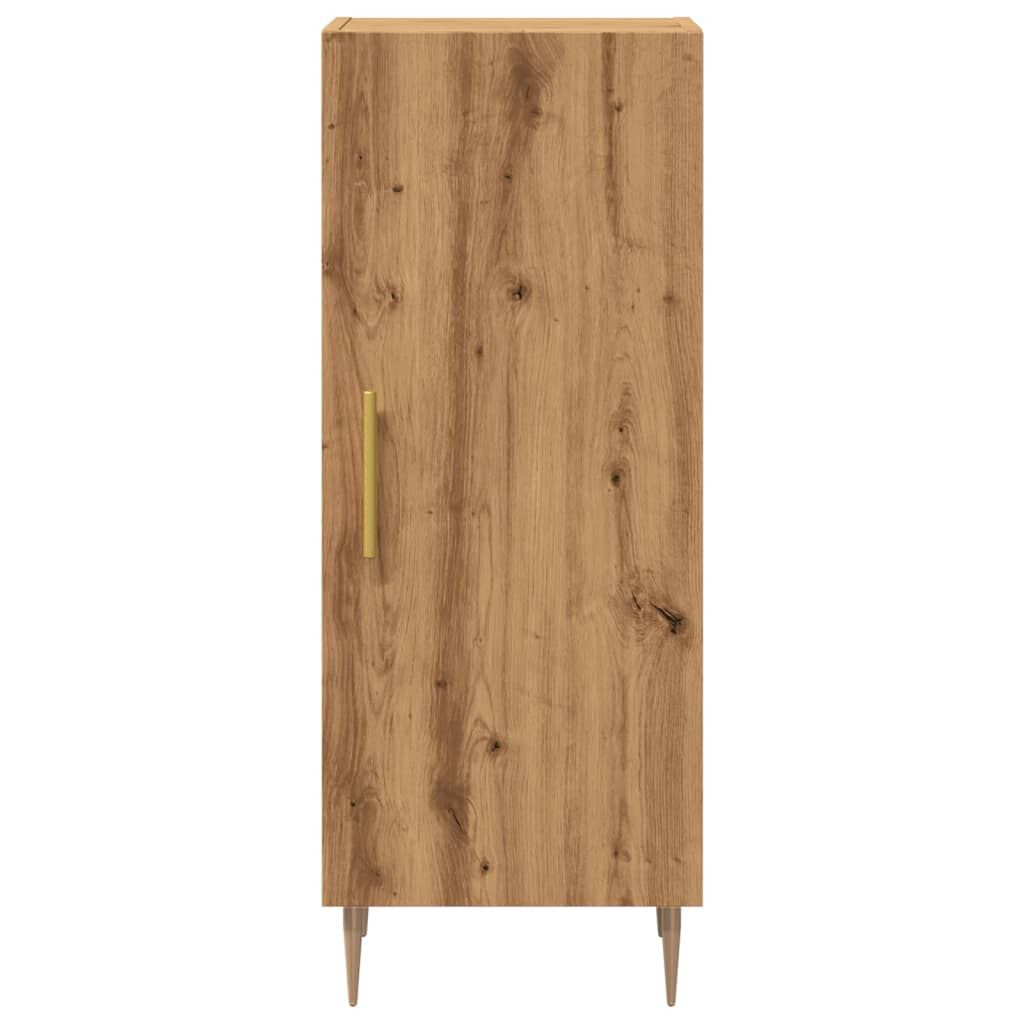vidaXL Ντουλάπι Αρτισιανή Δρυς 34,5 x 34 x 90 εκ. Επεξεργασμένο Ξύλο