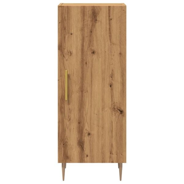 vidaXL Ντουλάπι Αρτισιανή Δρυς 34,5 x 34 x 90 εκ. Επεξεργασμένο Ξύλο