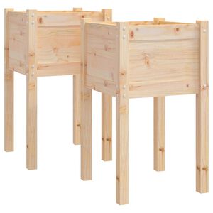 vidaXL &Zeta;&alpha;&rho;&nu;&tau;&iota;&nu;&iota;έ&rho;&epsilon;&sigmaf; 2 &tau;&epsilon;&mu;. 40 x 40 x 70 &epsilon;&kappa;. &alpha;&pi;ό &Mu;&alpha;&sigma;ί&phi; &Xi;ύ&lambda;&omicron; &Pi;&epsilon;ύ&kappa;&omicron;&upsilon;
