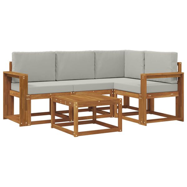 vidaXL &Sigma;&epsilon;&iota;&rho;ά &Kappa;&alpha;&nu;&alpha;&pi;έ &Epsilon;&xi;&omega;&tau;&epsilon;&rho;&iota;&kappa;&omicron;ύ 5 pcs &Phi;&upsilon;&sigma;&iota;&kappa;ό &kappa;&alpha;&iota; &Alpha;&nu;&omicron;&iota;&chi;&tau;ό &Gamma;&kappa;&rho;&iota;