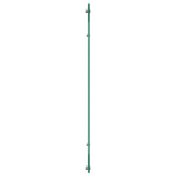 vidaXL Πλακάκι Κουζίνας Σκούρο γκρι 110x60x0,6 εκ. Σκληρυμένο Γυαλί