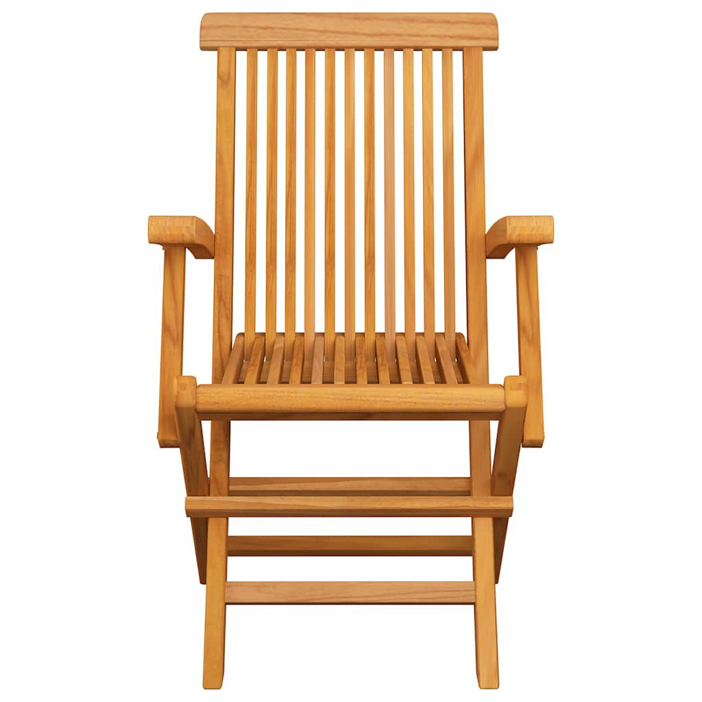 vidaXL Καρέκλες Κήπου 8 τεμ. από Μασίφ Ξύλο Teak με Taupe Μαξιλάρια