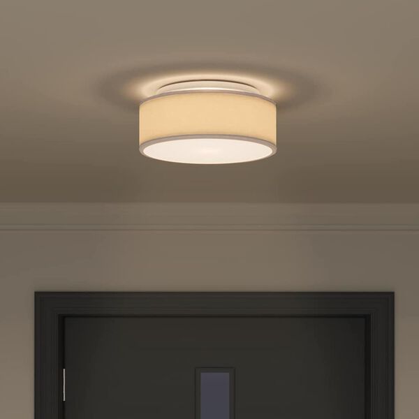 vidaXL &Lambda;ά&mu;&pi;&alpha; &Omicron;&rho;&omicron;&phi;ή&sigmaf; &mu;&epsilon; &pi;&rho;&omicron;&beta;&omicron;&lambda;&epsilon;ί&sigmaf; Taupe 30 x 30 x 13,5 &epsilon;&kappa; ύ&phi;&alpha;&sigma;&mu;&alpha;