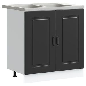 vidaXL &Nu;&tau;&omicron;&upsilon;&lambda;ά&pi;&alpha; &Kappa;&omicron;&upsilon;&zeta;ί&nu;&alpha;&sigmaf; Kalmar &Mu;&alpha;ύ&rho;&omicron; 80 x 46 x 81,5 &epsilon;&kappa;
