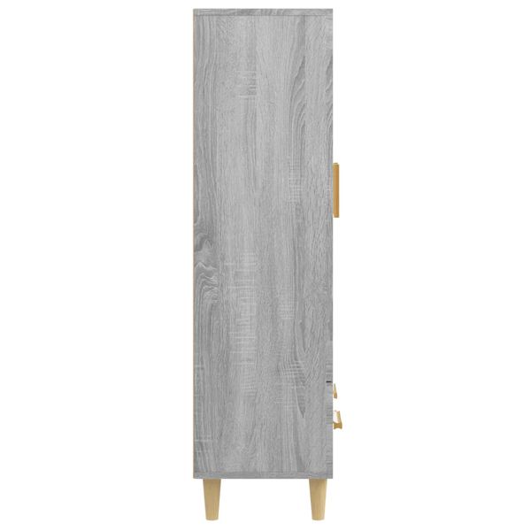 vidaXL Ντουλάπα Γκρι Sonoma 70 x 31 x 115 εκ. από Επεξεργασμένο Ξύλο