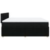 vidaXL &Kappa;&rho;&epsilon;&beta;ά&tau;&iota; Boxspring &mu;&epsilon; &Sigma;&tau;&rho;ώ&mu;&alpha; &Mu;&alpha;ύ&rho;&omicron; 200x200 &epsilon;&kappa;. &Upsilon;&phi;&alpha;&sigma;&mu;ά&tau;&iota;&nu;&omicron;