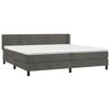vidaXL &Kappa;&rho;&epsilon;&beta;ά&tau;&iota; Boxspring &mu;&epsilon; &Sigma;&tau;&rho;ώ&mu;&alpha; &Sigma;&kappa;&omicron;ύ&rho;&omicron; &Gamma;&kappa;&rho;&iota; 200x200 &epsilon;&kappa;. &Beta;&epsilon;&lambda;&omicron;ύ&delta;&iota;&nu;&omicron;