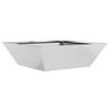 vidaXL &Gamma;&lambda;ά&sigma;&tau;&rho;&alpha; &Kappa;ή&pi;&omicron;&upsilon; &Alpha;&sigma;&eta;&mu;ί 50 x 50 x 15 cm &Gamma;&alpha;&lambda;&beta;&alpha;&nu;&iota;&sigma;&mu;έ&nu;&omicron;&sigmaf; &Chi;ά&lambda;&upsilon;&beta;&alpha;&sigmaf;