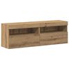 vidaXL Σετ τοίχου για τηλεόραση 6 pcs artisan δρυς 30.5 x 30 x 102 εκ