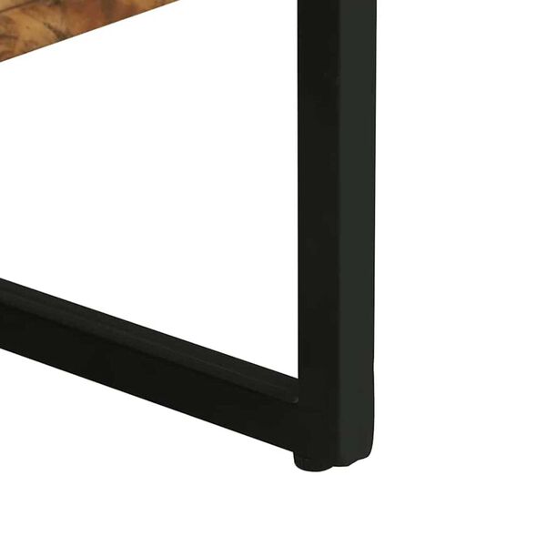 vidaXL Πλαϊνό Γραφείο Καφέ 50 x 35 x 75 εκ Μασίφ ξύλο ακακίας
