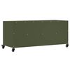 vidaXL Έπιπλο Τηλεόρασης Πράσινο Λαδί 100,5x39x43,5 εκ. από Ατσάλι