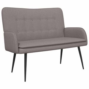 vidaXL &Kappa;&alpha;&nu;&alpha;&pi;έ&sigmaf; 2 &alpha;&tau;ό&mu;&omega;&nu; Taupe 115 x 61 x 87 &epsilon;&kappa;. Ύ&phi;&alpha;&sigma;&mu;&alpha;