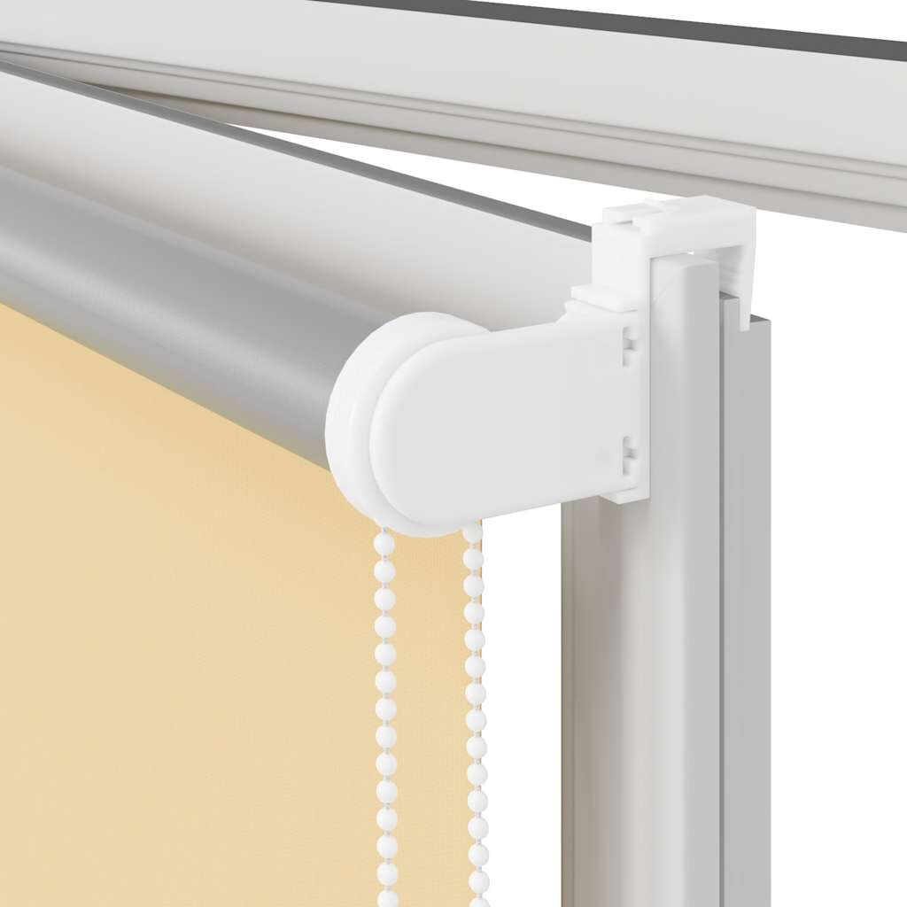 vidaXL Roller Blind Blackout Μπεζ 160x130 cm Πλάτος υφάσματος 156,6cm
