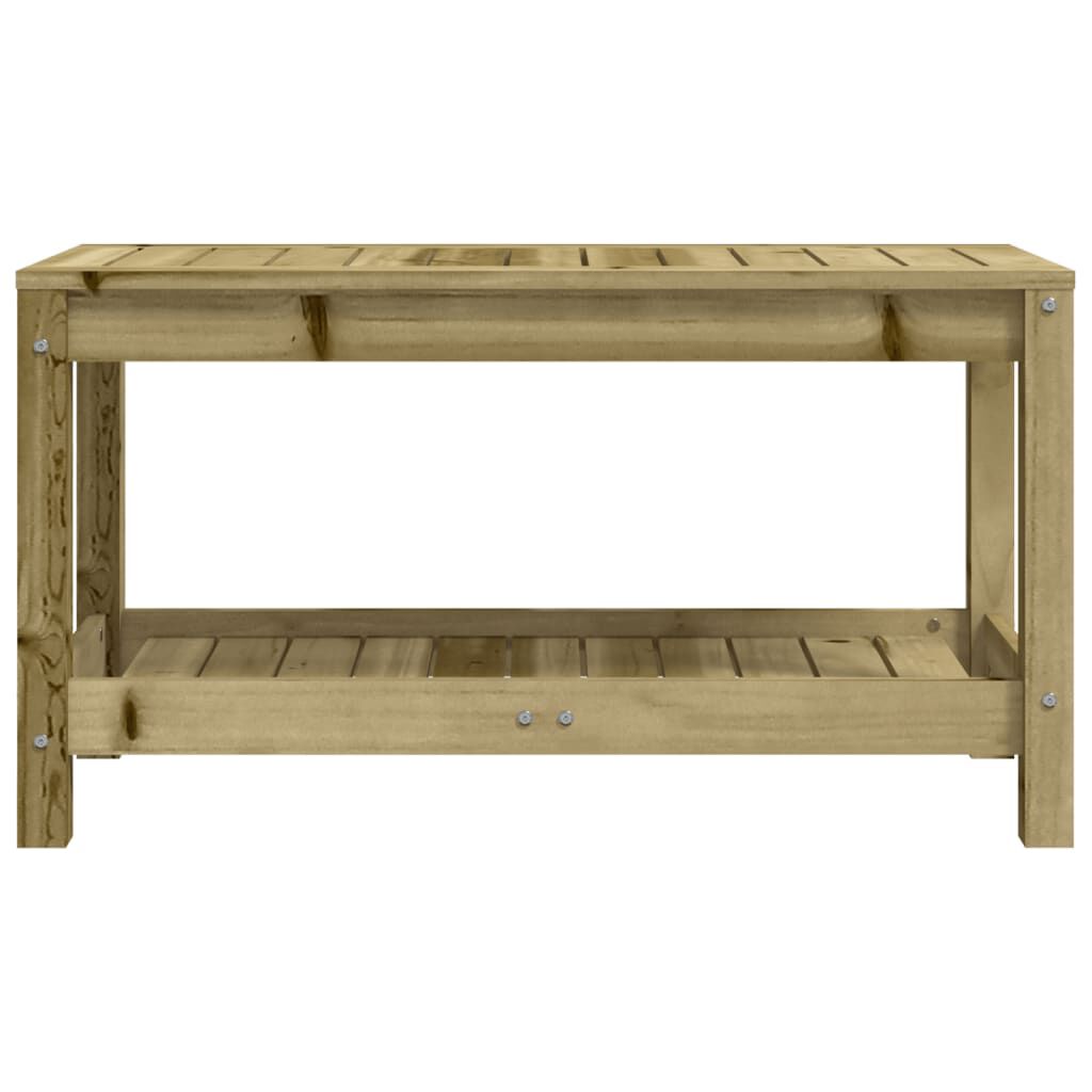 vidaXL Παγκάκι Κήπου 82,5 x 35 x 45 εκ. από Εμποτισμένο Ξύλο Πεύκου