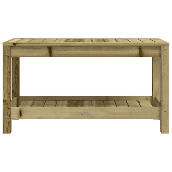 vidaXL Παγκάκι Κήπου 82,5 x 35 x 45 εκ. από Εμποτισμένο Ξύλο Πεύκου