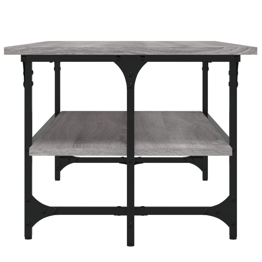 vidaXL Τραπεζάκι Σαλονιού Γκρι Sonoma 100x50x40 εκ. Επεξεργασμένο Ξύλο