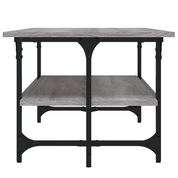 vidaXL Τραπεζάκι Σαλονιού Γκρι Sonoma 100x50x40 εκ. Επεξεργασμένο Ξύλο