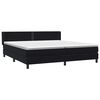 vidaXL &Kappa;&rho;&epsilon;&beta;ά&tau;&iota; Boxspring &mu;&epsilon; &Sigma;&tau;&rho;ώ&mu;&alpha; &Mu;&alpha;ύ&rho;&omicron; 200x210 &epsilon;&kappa;. &Beta;&epsilon;&lambda;&omicron;ύ&delta;&iota;&nu;&omicron;