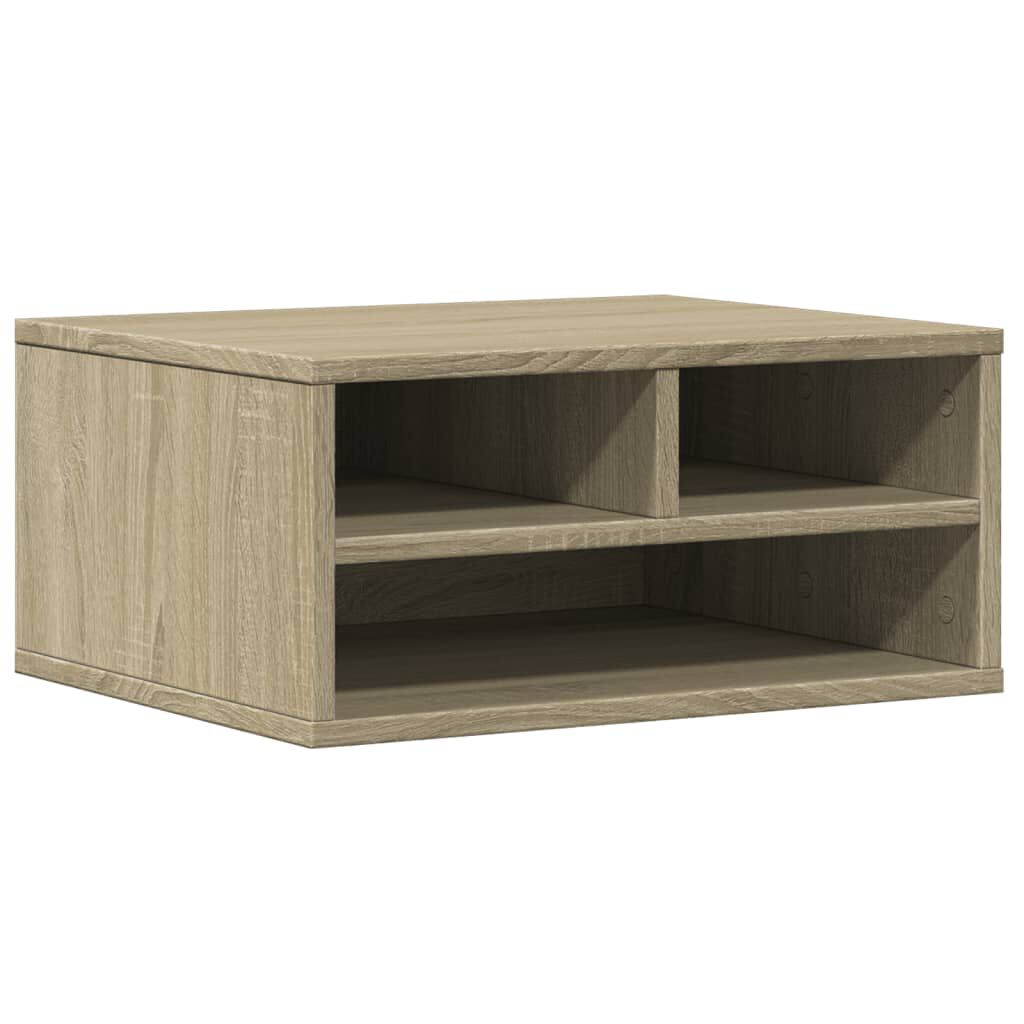 vidaXL Βάση Εκτυπωτή Sonoma Δρυς 49x40x22,5 εκ. από Επεξεργασμένο Ξύλο