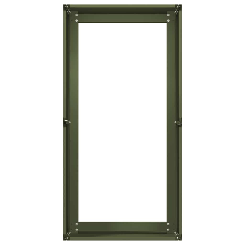 vidaXL Ζαρντινιέρα Λαδί 40x80x40 εκ. από Χάλυβα Ψυχρής Έλασης
