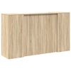 vidaXL Γραφείο υποδοχής Sonoma Δρυς 180x50x103,5εκ. Επεξεργασμένο Ξύλο