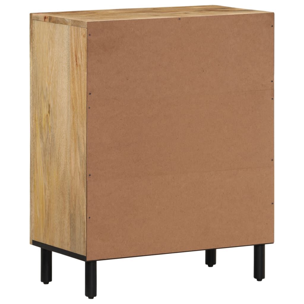 vidaXL Βοηθητικό Ντουλάπι 60 x 33 x 75 εκ. από Μασίφ Ξύλο Μάνγκο